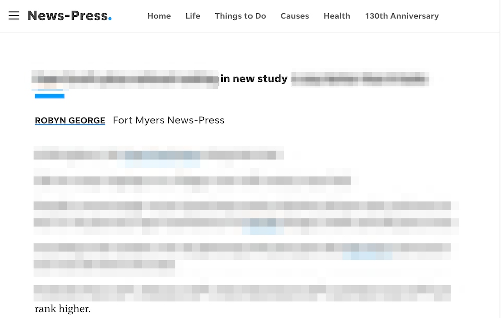 fort myers news press coverage